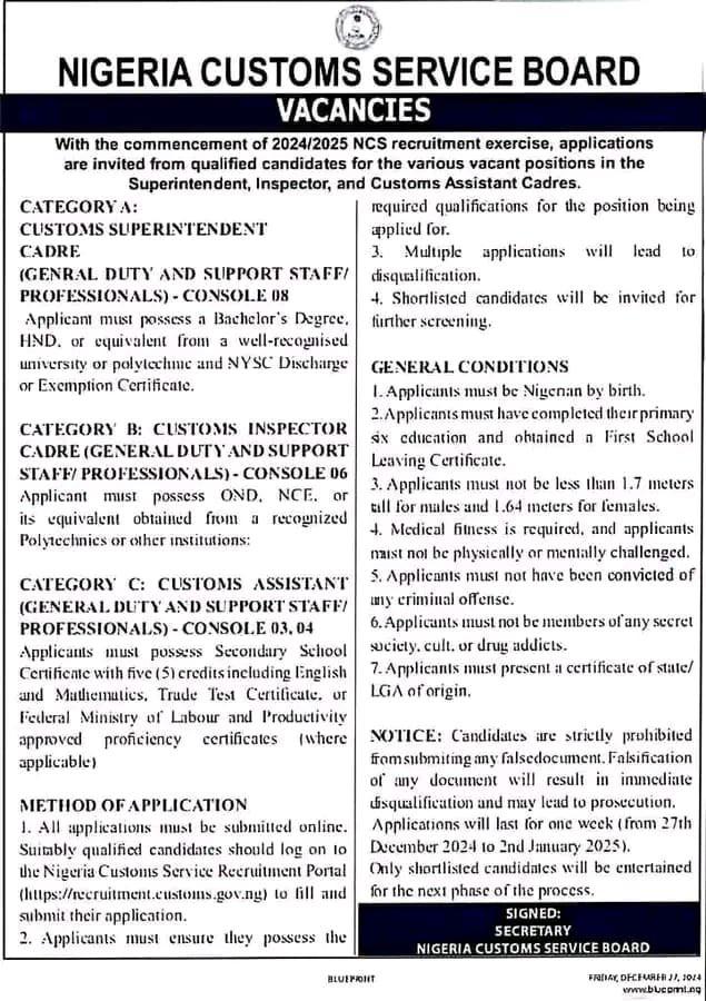 Custom Opens Applications For 2025 Recruitment Daily Impact